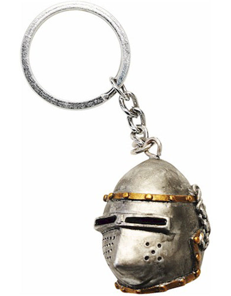 Bascinet Knight's Helmet Keyring