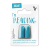 I&#39;m Reading Bright Blue Earplugs