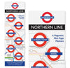 Northern Line Magnetic Page Markers