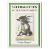 We Demand The Vote Suffragette Cat Fridge Magnet