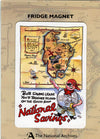 National Savings Treasure Island Fridge Magnet