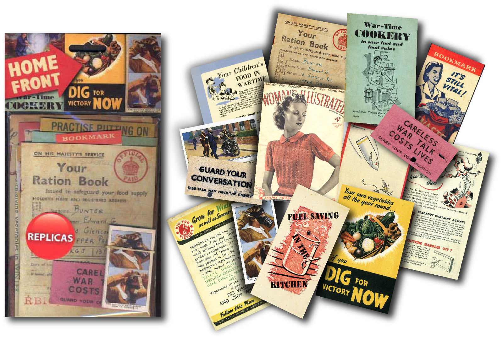 Home Front Replica Document Pack