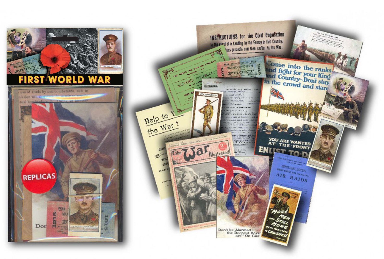 First World War Replica Document Pack
