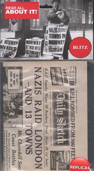 Blitz Replica Newspaper