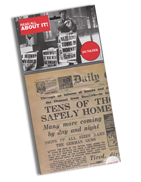 Replica Dunkirk Headline Newspaper