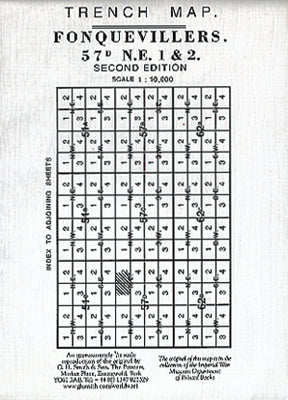 Cover of Fonquevillers Trench Map