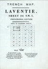 Cover of Laventie Trench Map