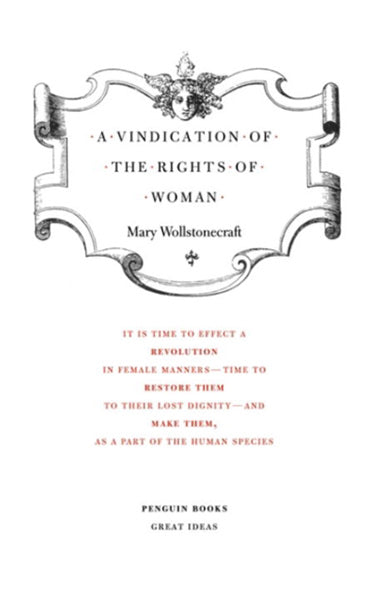 Cover of A Vindication of the Rights of Woman