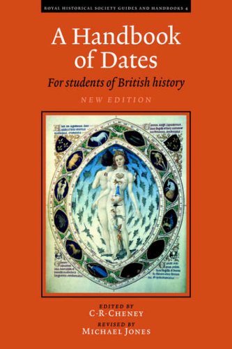 Cover of A Handbook Of Dates For Students Of British History 