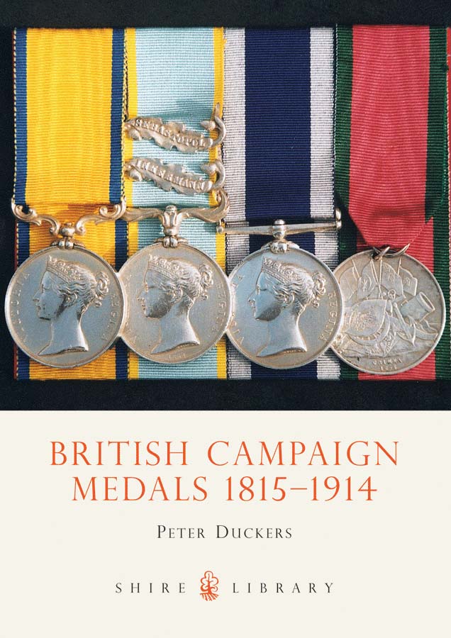 Cover of British Campaign Medals 1815-1914: Shire Library