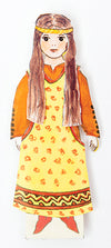 Medieval Paper Dress Up Doll