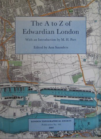 Jacket of The A to Z of Edwardian London