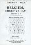 Cover of Belgium Trench Map