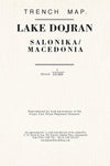 Cover of Lake Dojran Trench Map