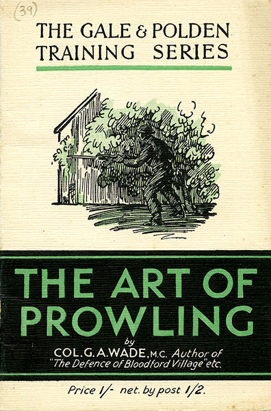 Cover of The Art of Prowling: The Gale & Polden Training Series