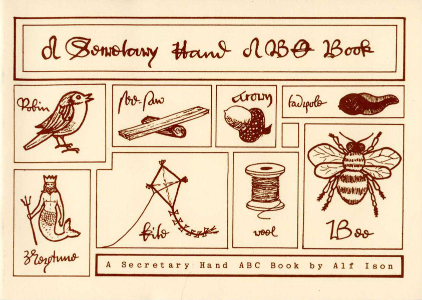 Cover of A Secretary Hand ABC Book