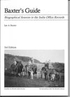 Cover of Baxter&#39;s Guide: Biographical Sources in the India Office Records