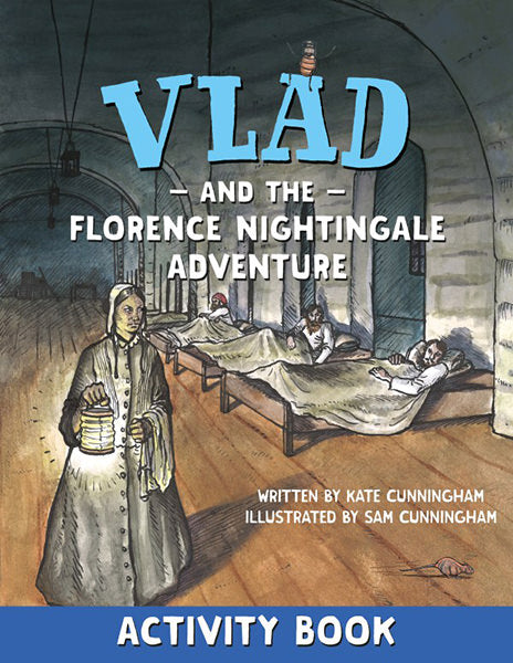 Cover of Vlad and the Florence Nightingale Adventure Activity Book