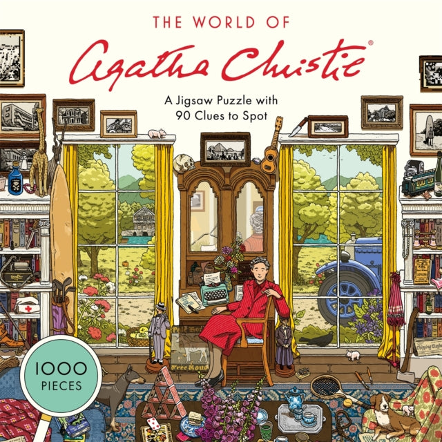 Lid of The World of Agatha Christie Jigsaw