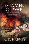 Cover of Testament of War: Literature, Art and the First World War
