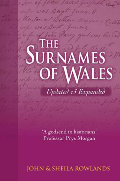 Cover of The Surnames of Wales: Updated & Expanded