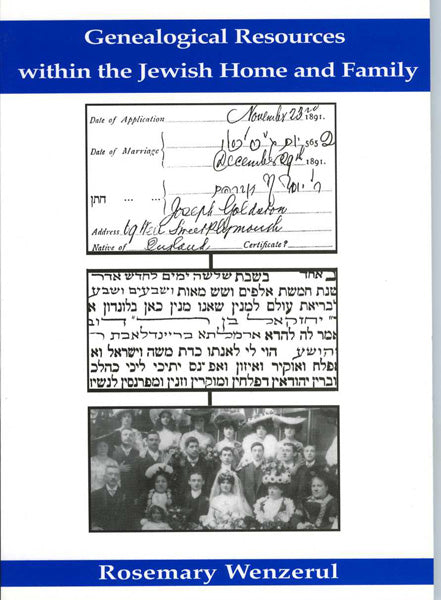 Cover of Genealogical Resources within the Jewish Home and Family