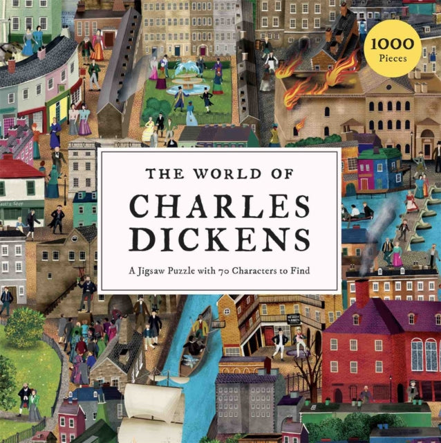 Box lid for The World of Charles Dickens Jigsaw