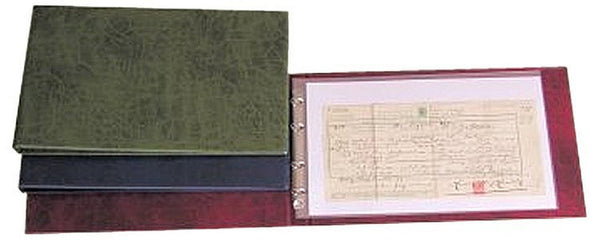 De-luxe Certificate Binder with 10 Polypockets - The National Archives Shop