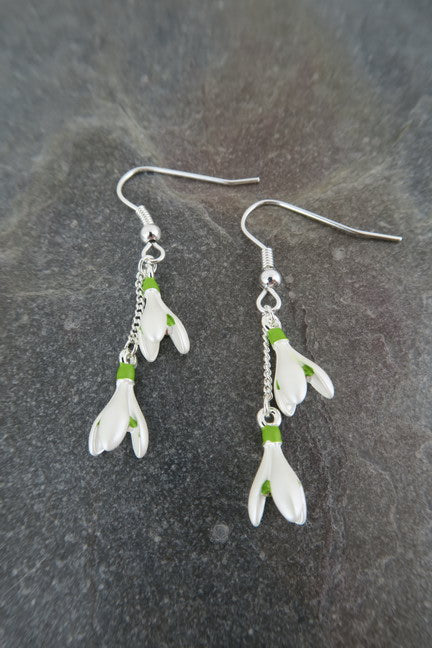 Snowdrop earrings hot sale