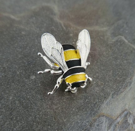 Large Bumblebee Shaped Brooch