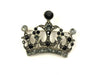 Imitation jewellery crown brooch