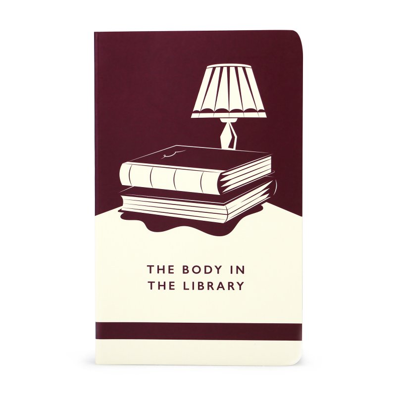 'The Body In The Library' Agatha Christie Notebook