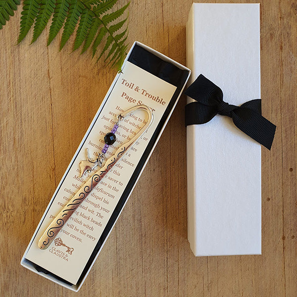 Page Saver in presentation box with ribbon