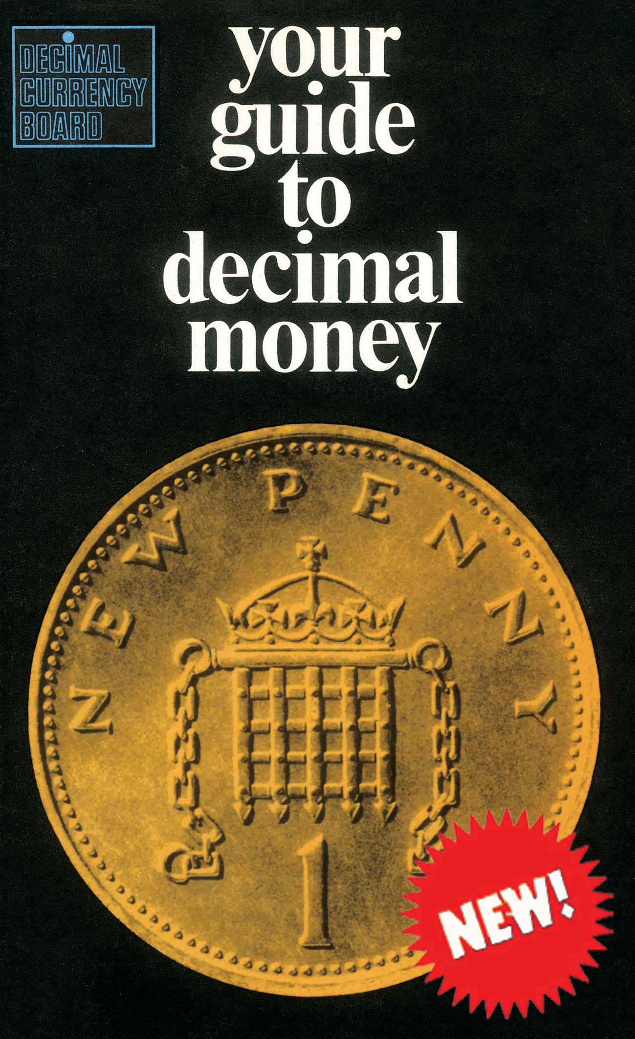 Your Guide to Decimal Money 1971 Replica Booklet Front