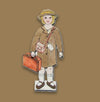 WWII Evacuee Paper History Cut-Out Doll