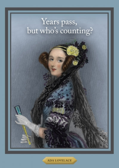 Ada Lovelace Birthday Card