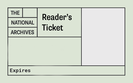 Replacement Reader's Ticket