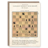 &#39;Chess: Napoleon&#39;s Retreat&#39; Greetings Card