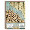 &#39;Rivers &amp; Mountains&#39; Double-sided Greetings Card Back