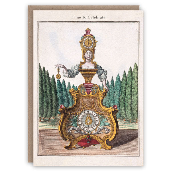 'The Clockmaker' Greetings Card