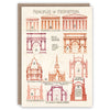 &#39;Principles of Proportion&#39; Greetings Card