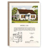 &#39;Popular Small Homes: Model L-15-1&#39; Greetings Card