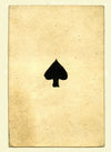&#39;Ace of Spades&#39; Greetings Card Front
