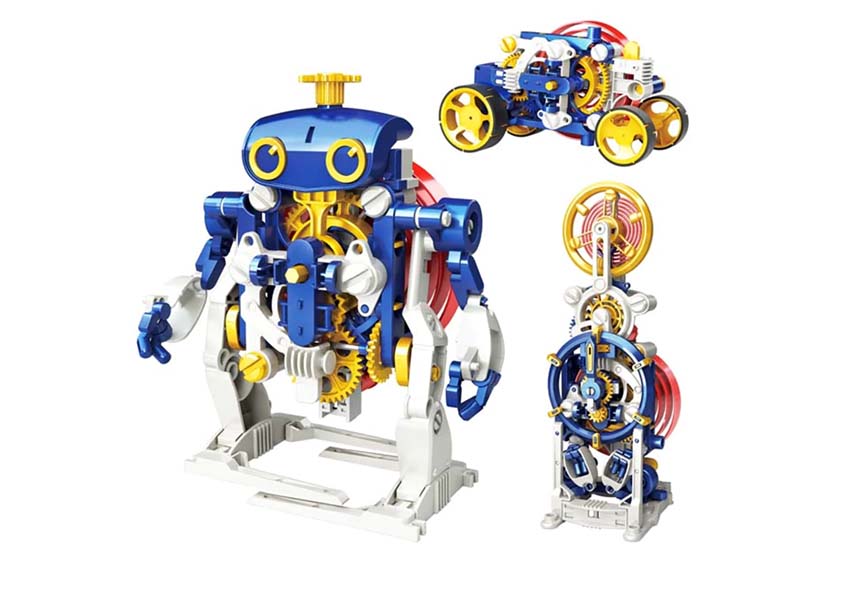 Versions of the Stem Robot Toy You can Construct from the Kit