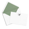 Stag Boxed Notecard Set with Lined Envelopes Example