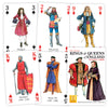 Kings &amp; Queens of England Playing Cards Six Card Examples