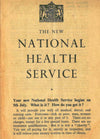 The New National Health Service NHS 1948 Replica Leaflet