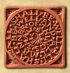 All Shall Be Well Terracotta Tile