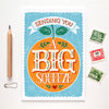 &#39;Big Squeeze&#39; Greetings Card Front
