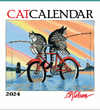 Front Cover of Kloban Cat Calendar 2024